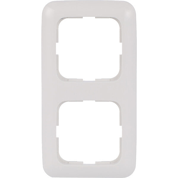 Busch-Jaeger Rahmen 2-fach aws senk.+ waager. 2512-214